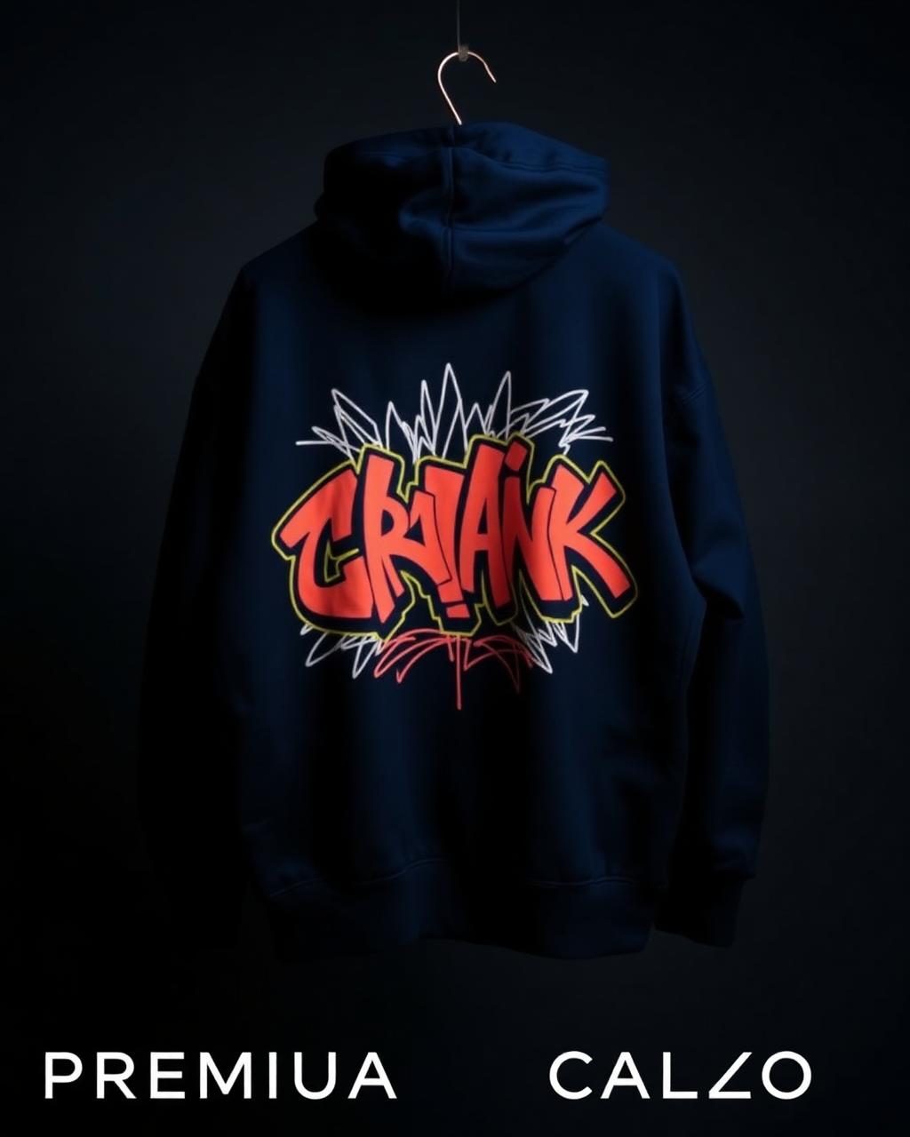 Hoodie 'CRANK' Navy